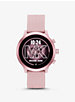 Michael Kors Access Gen 4 MKGO Pink-Tone and Silicone Smartwatch image number 0