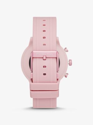 Michael Kors Access Gen 4 MKGO Pink-Tone and Silicone Smartwatch