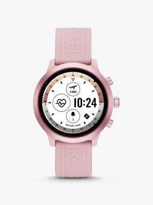 michael kors smartwatch pink