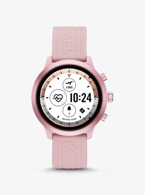 michael kors smartwatch silicone