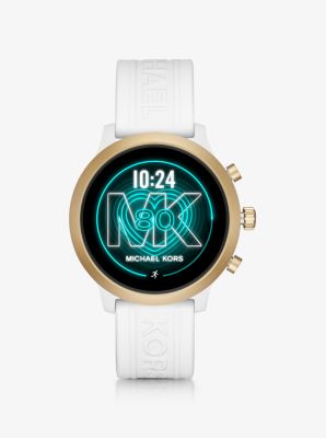 Michael Kors Access Gen 4 MKGO Gold Tone and Silicone Smartwatch