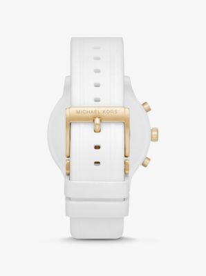 Michael Kors Access Gen 4 MKGO Gold-Tone and Silicone Smartwatch