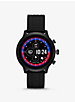 Michael Kors Access Gen 4 MKGO Black-Tone and Silicone Smartwatch image number 3