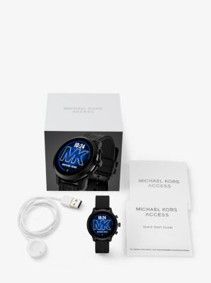 michael kors silicone smartwatch