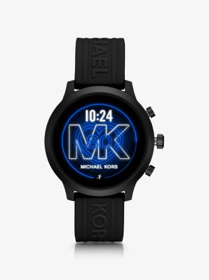 michael kors smart watch blue