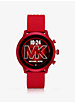Michael Kors Access Gen 4 MKGO Red-Tone and Silicone Smartwatch image number 0