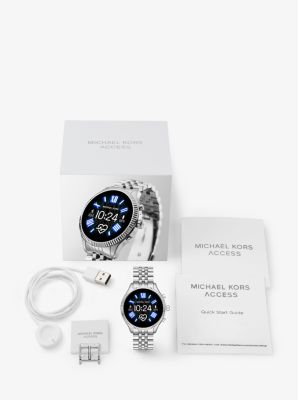 michael kors access smartwatch silver