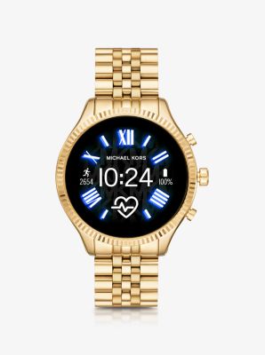 michael kors smartwatch gold