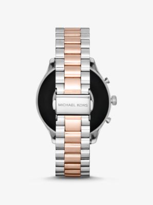 michael kors smartwatch two tone