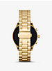 Gen 5 Lexington Pavé Gold-Tone Smartwatch image number 2