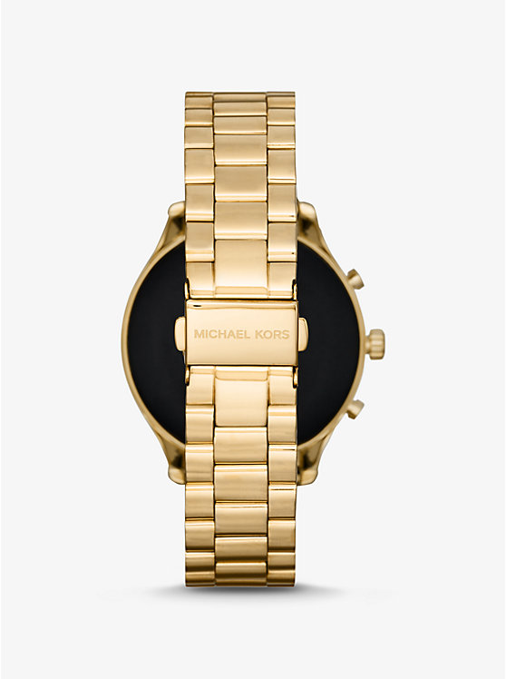 Gen 5 Lexington Pavé Gold-Tone Smartwatch image number 2