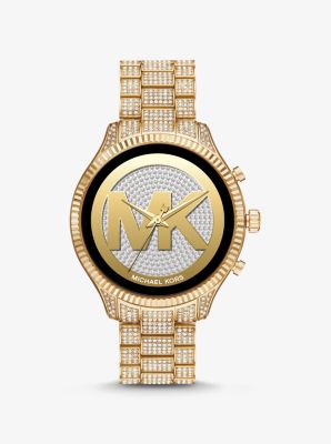 mk bling watch