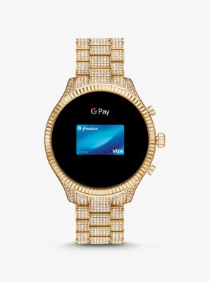 michael kors smartwatch gold