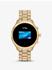 Gen 5 Lexington Pavé Gold-Tone Smartwatch image number 4