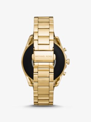 michael kors bradshaw gold smartwatch