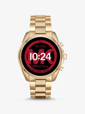 Gen 5 Bradshaw Gold-Tone Smartwatch | Michael Kors Canada