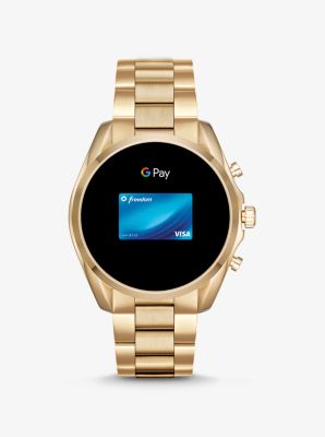 Gen 5 Bradshaw Gold-Tone Smartwatch | Michael Kors Canada