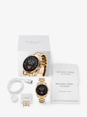 Gen 5 Bradshaw Gold-Tone Smartwatch | Michael Kors