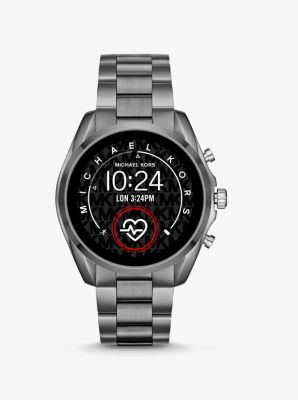 Gen 5 Bradshaw Gunmetal-Tone Smartwatch | Michael Kors