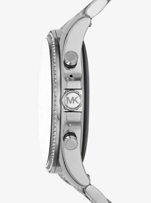 Michael kors smartwatch deals bradshaw silver