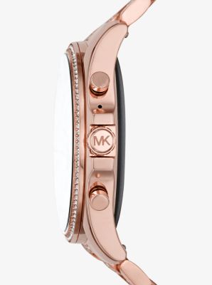 Gen 5 Bradshaw Pav Rose Gold Tone Smartwatch Michael Kors