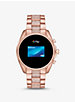 Gen 5 Bradshaw Pavé Rose Gold-Tone Smartwatch image number 4
