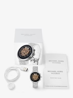 Michael kors access discount silver