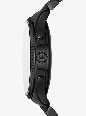 michael kors black smart watch