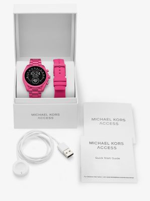 michael kors access watch setup