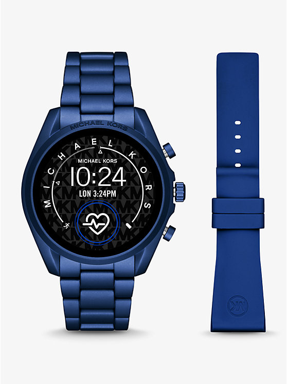 Gen 5 Bradshaw Blue-Tone Aluminum Smartwatch image number 0