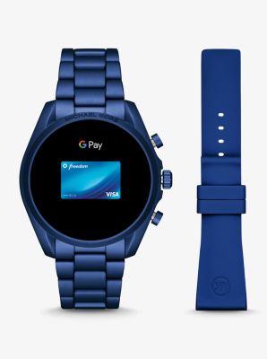 Blue michael shop kors smartwatch