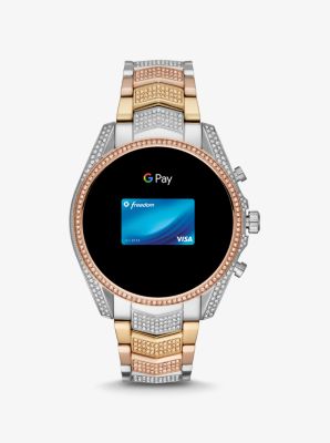 Gen 5 Bradshaw Pave Tri Tone Smartwatch