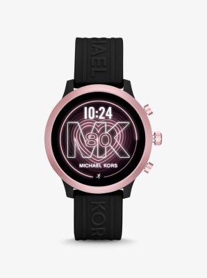 Michael Kors Access Gen 4 MKGO Pink Tone and Silicone Smartwatch