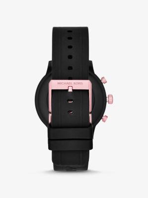 Michael Kors Access Gen 4 MKGO Pink Tone and Silicone Smartwatch