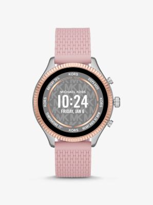 michael kors smartwatch silicone