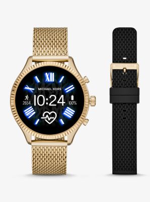 michael kors smartwatches gold