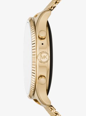 michael kors gold tone smartwatch