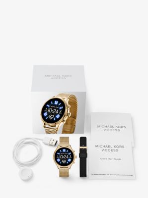 how to set michael kors smartwatch