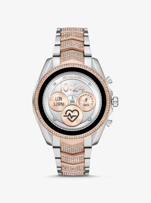 Montre connectée Gen 5 Bradshaw bicolore à pierres pavées image number 3
