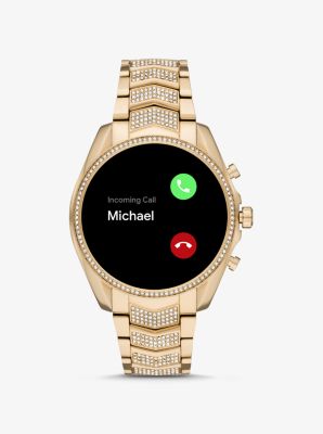 Michael kors smartwatch gen best sale 5 gold