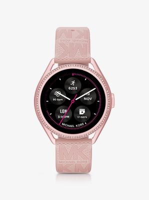 michael kors smartwatch pink