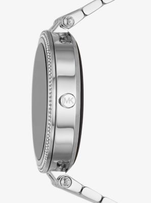 Montre connectée Gen 5E Darci argentée sertie pavé image number 1