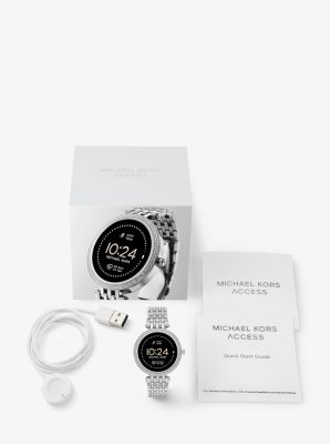 Michael kors access online silver