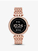 Gen 5E Darci Pavé Rose Gold-Tone Smartwatch image number 0