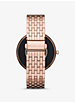 Gen 5E Darci Pavé Rose Gold-Tone Smartwatch image number 2