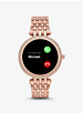 Gen 5E Darci Pavé Rose Gold-Tone Smartwatch image number 5