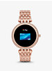 Gen 5E Darci Pavé Rose Gold-Tone Smartwatch image number 6