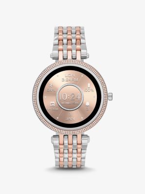 Gen 5E Darci Pavé Two-Tone Smartwatch | Michael Kors