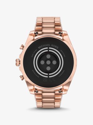 Reloj inteligente Bradshaw Gen 6 en tono dorado rosa image number 3