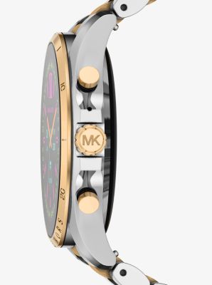 Michael kors 2024 smartwatch two tone